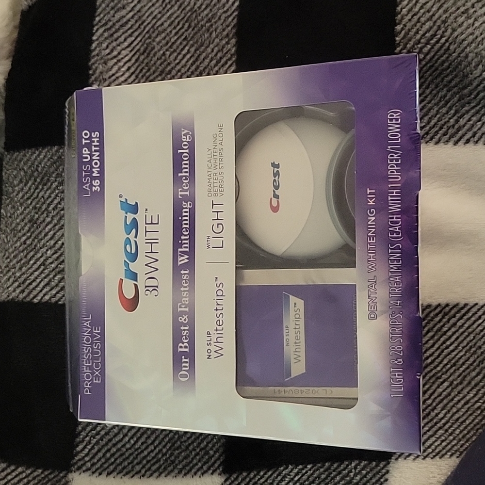 Crest 3d white strips